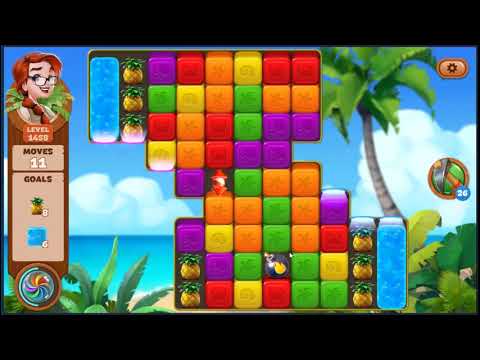 Lost Island Blast Adventure Level 1458 - NO BOOSTERS 🏝️ | SKILLGAMING ✔️