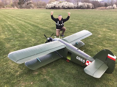 Antonov AN-2 (1:5,5); Erstflug am 3. April 2021