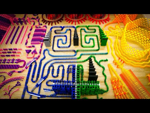 16,000 Dominoes - Beautiful DESTRUCTION