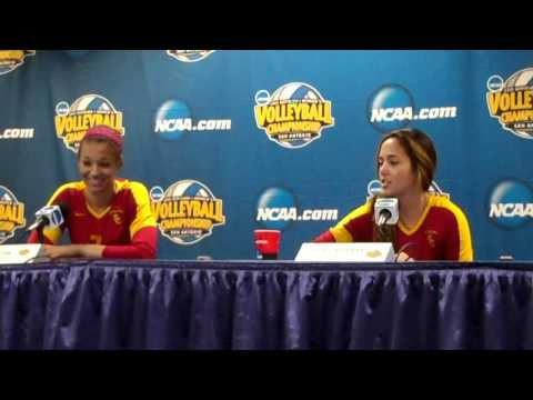 USC Women's Volleyball - 2011 NCAA Final Four Press Conference - December 14