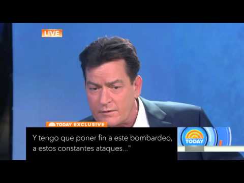 Charlie Sheen admite que es positivo en VIH