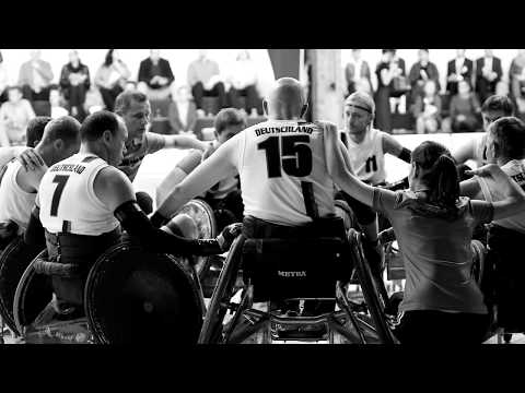 Teaser Rollstuhl Rugby Derby Deutschland - Polen, Hamburg 08.09.2015