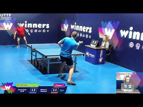 Rumezhak Kirill vs Bilobrov Vladimir. WINners. CUP Table Tennis 7 13.12.2020 10:15