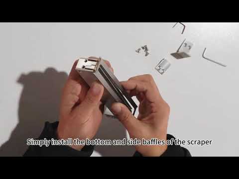 Fastform 3d M220 recoater rubber blade replacement