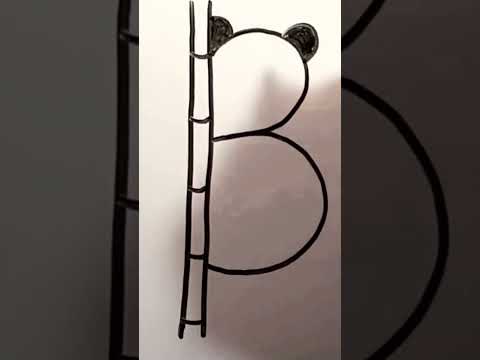 panda drawing from 3