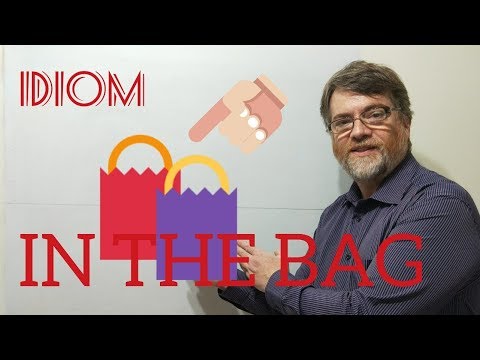 英語家庭教師ニックPのイディオム (293) In the Bag (English Tutor Nick P Idioms (293) In the Bag)