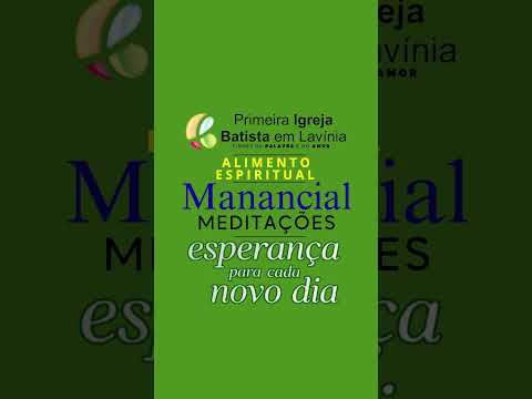 ALIMENTO ESPIRITUAL - MANANCIAL 2025