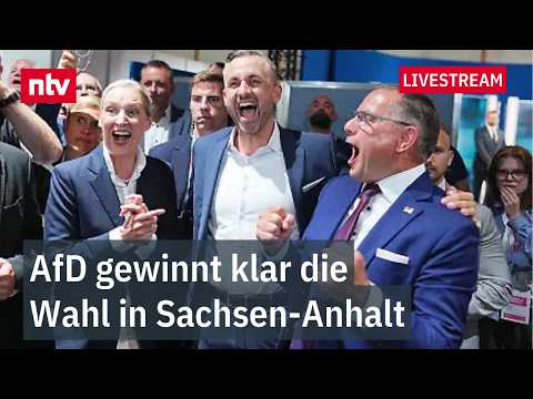 LIVE: AfD gewinnt klar die Wahl in Sachsen-Anhalt