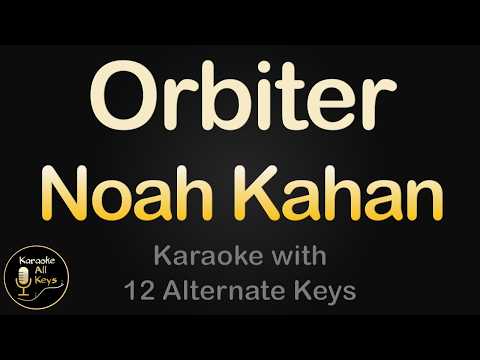 Noah Kahan - Orbiter Karaoke Instrumental Lower Higher Female & Original Key