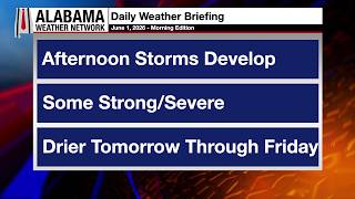 James Spann's Morning Briefing - Monday 6.1.26