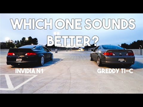 The Same Car But 2 Different Exhaust Setups (RSX Type S)