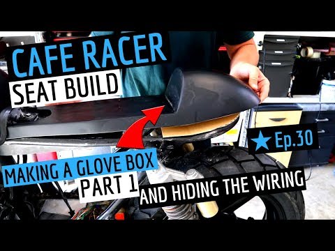 Cafe Racer ★ Seat Build and Starting the Wiring Ep.30 - CB 750 Cafe Racer