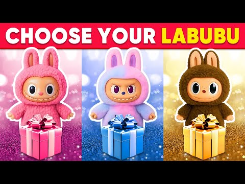Choose Your Labubu! 🎁😍🐰 Choose Your Gift | Quiz Kingdom