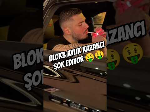 Blok3 Git Şarkısı Aylık Kazancı Şok Ediyor #blok3 #gitme #sefo #youtubeshorts