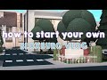 How to start your own BLOXBURG vlog / moving diaries | LovelyJules