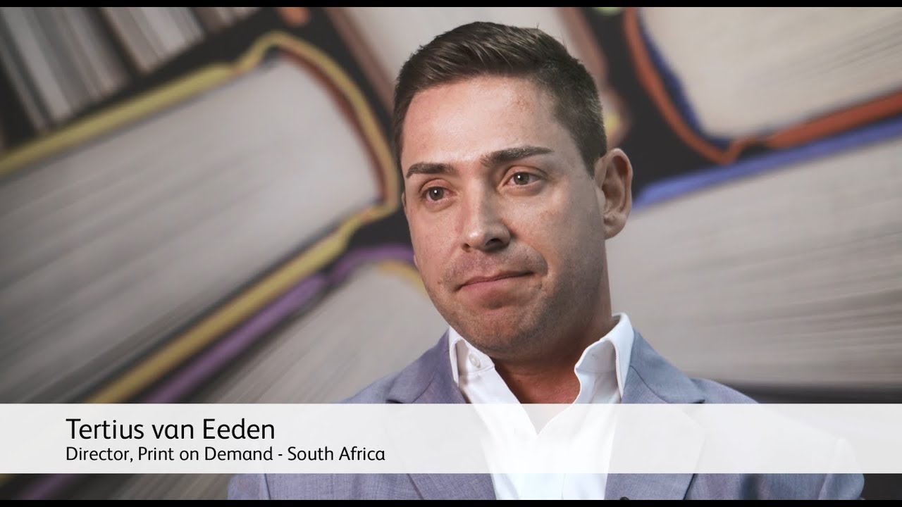 Xerox Book Printers Point of View: Tertius van Eeden - Print on Demand (South Africa) YouTube Video