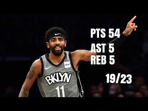 Kyrie Irving 54 PTS 5 ast 5 reb
