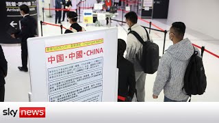 COVID-19 tests for China arrivals in England from January