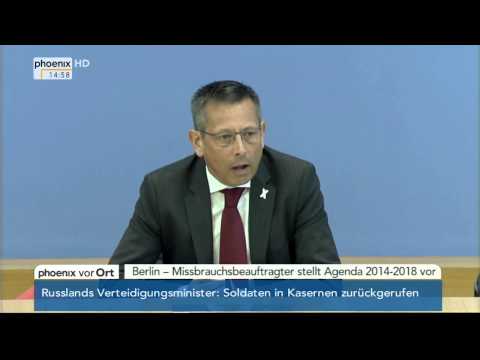 Missbrauch - Johannes-Wilhelm Rörig über die Agenda 2014-2018 am 29.04.2014