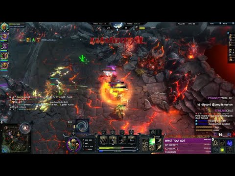[HoN] OMGitsMARLON Gladiator - TP Fails | IMMORTAL!