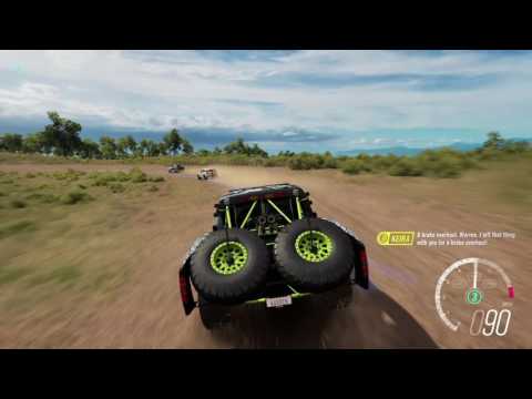Forza Horizon 3 gameplay pt1 - First ACTION and Character Creation