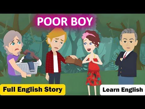Poor Boy English Story | Learn English | Animated Story | Parvi English Stories 