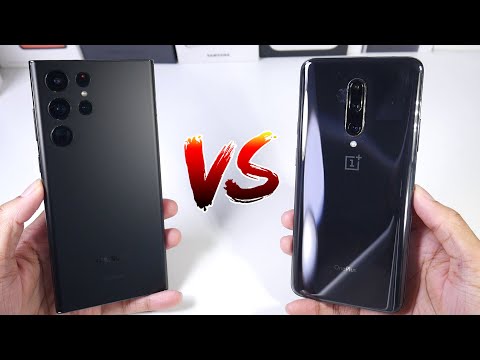 Samsung Galaxy S22 Ultra VS OnePlus 7 Pro (Cameras, Speed Test & Display)