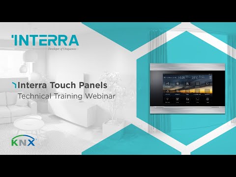Interra Touch Panels: Technical Training Webinar