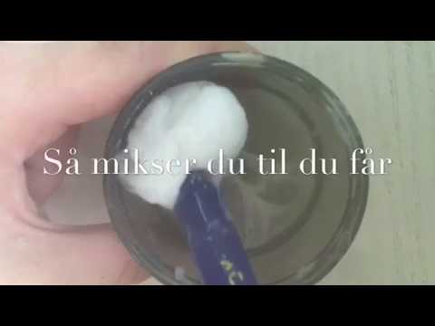 Hvordan lage slim med bare 2 ingredienser