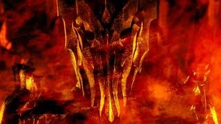 Саурон против всех битва Скайрим Skyrim Sauron vs all