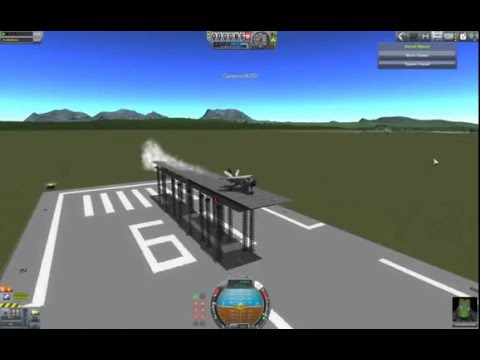 [KSP] Catapult for aircraft carrier - test#3