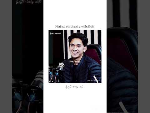 The way he said "BETA" 🤭🥰 #samarjafri @Samar_Jafri  V.C- @HafizAhmedOfficial