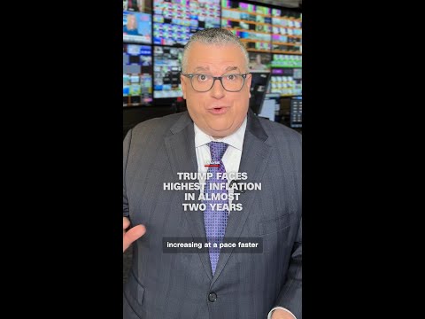 Trump faces highest inflation in almost two years