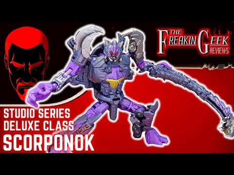 Studio Series Deluxe SCORPONOK (RotB): EmGo's Transformers Reviews N' Stuff
