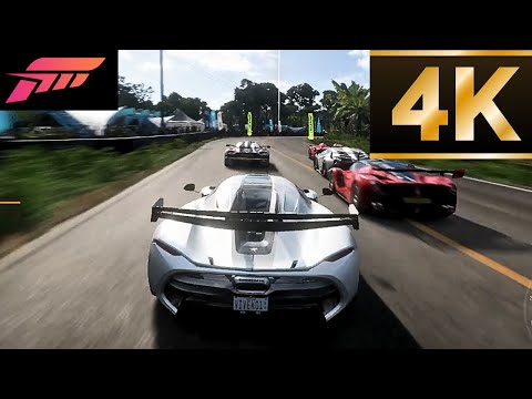 16000 HP POWER KOENIGSEGG JESKO RACE TOURNAMENT IN FH5