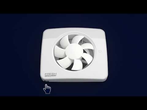Badrumsfläkt Fresh Intellivent Sky