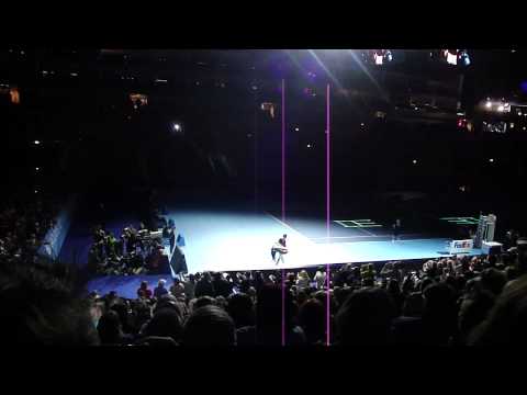 ATP Tennis Masters World Tour Finals 2010 - Player Introductions: Federer-Soderling