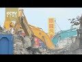 Taiwan Earthquake Relatives Survivors Pay Respects To Loved Ones