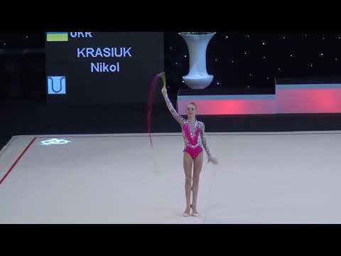 Miss Valentine 2019 Krasiuk Nikol RG FIG Junior Rope Final UKR