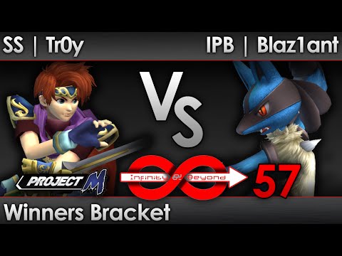 IaB! 57 PM - SS | Tr0y (Roy) vs IPB | Blaz1ant (Lucario) - Winners Bracket