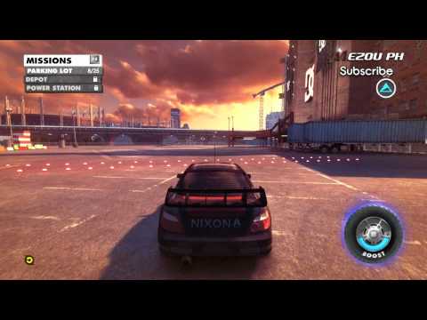 DiRT ShowDown - Battersea - Parking Lot (zone 1) - All Missions 25/25
