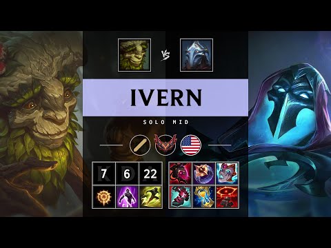 Ivern Mid vs Viktor - NA Grandmaster Patch 25.16