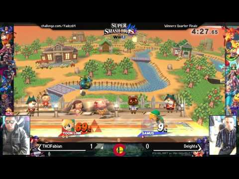 FADC3 - THC|Fabian (Toon Link) Vs. Deighta (Falco, Samus) - WQF