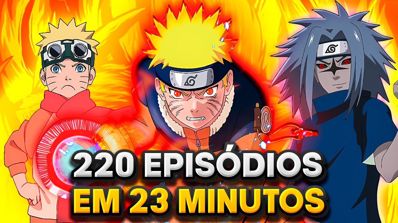 RESUMO DE NARUTO CLÁSSICO COMPLETO