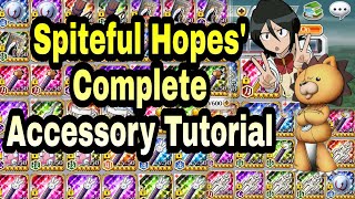 Accessories Tutorial for Beginners: How to Fuse and Evolve Efficiently COMPLETE BLEACH BRAVE SOULS