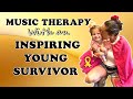 Inspiring Pediatric Brain Cancer Survivor Sings About Being BRAVE In Music Therapy