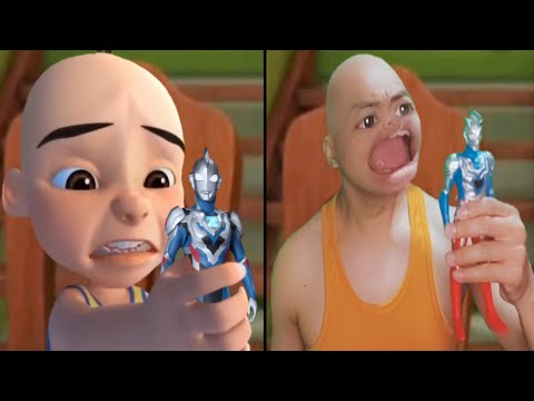 Upin Makan Telur Ultraman Z 🤣