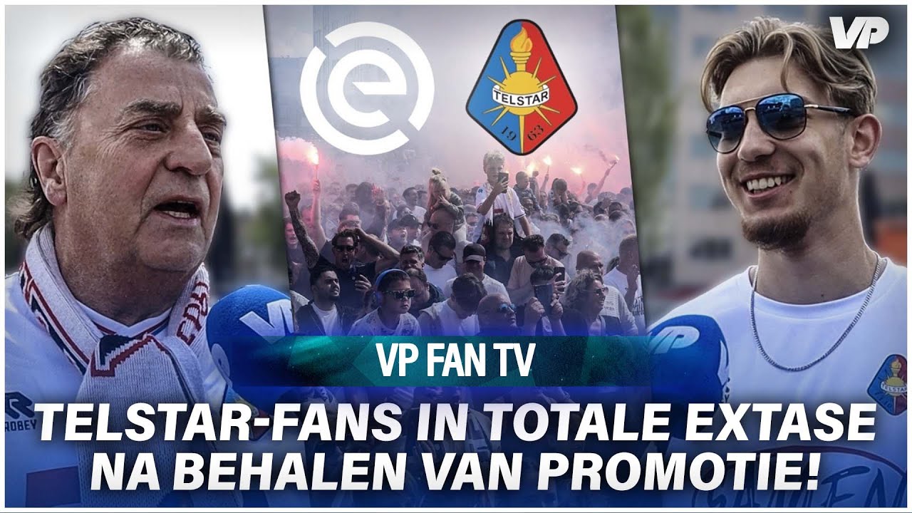 Thumbnail for article: Telstar-fans in extase na promotie: 'Over drie jaar zijn we kampioen!'