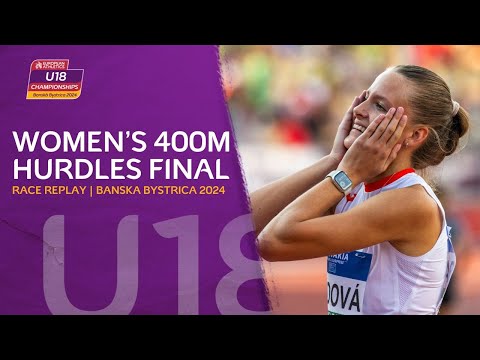 TWIN double! 💫 Women's 400m hurdles final | Banska Bystrica 2024