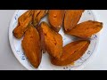 Sweet potatoes in microwave without water | shakr qandi | how to cook sweet potatoes by Binte Hassan